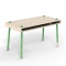 Caspar - Bureau enfant évolutif - Pieds  verts